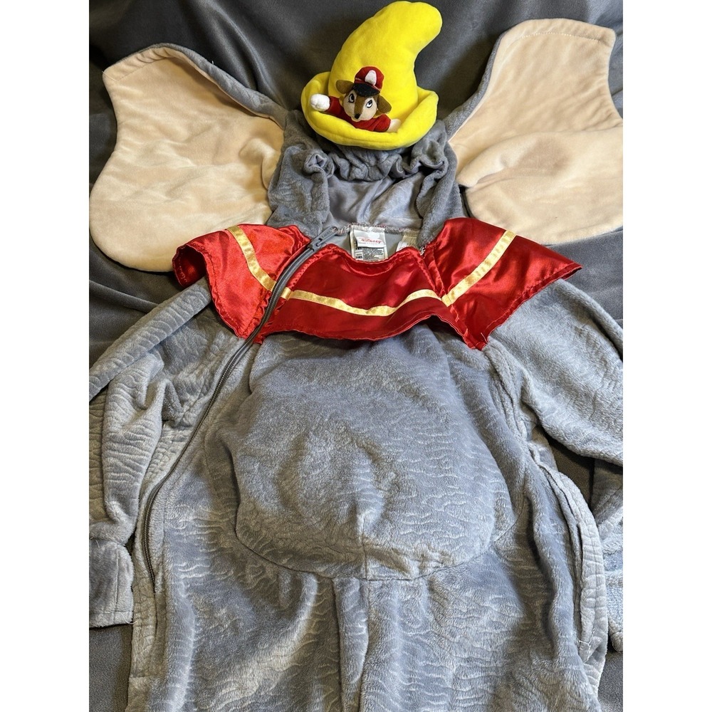 DISNEY STORE 24 months DUMBO PLUSH COSTUME WITH EARS - Picture 2 of 5